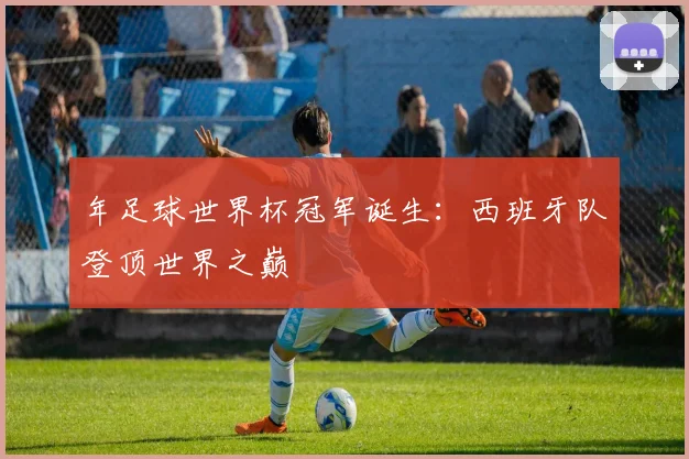 年足球世界杯冠军诞生：西班牙队登顶世界之巅