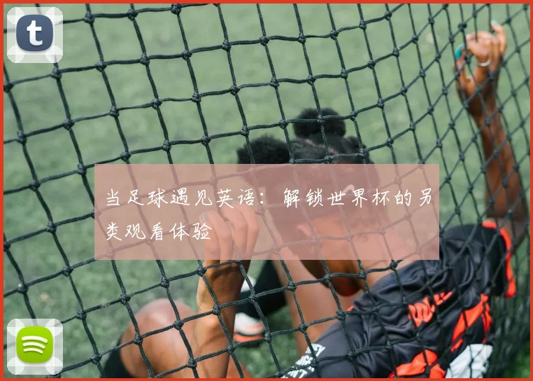当足球遇见英语：解锁世界杯的另类观看体验